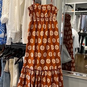 Free People maxi dress xs